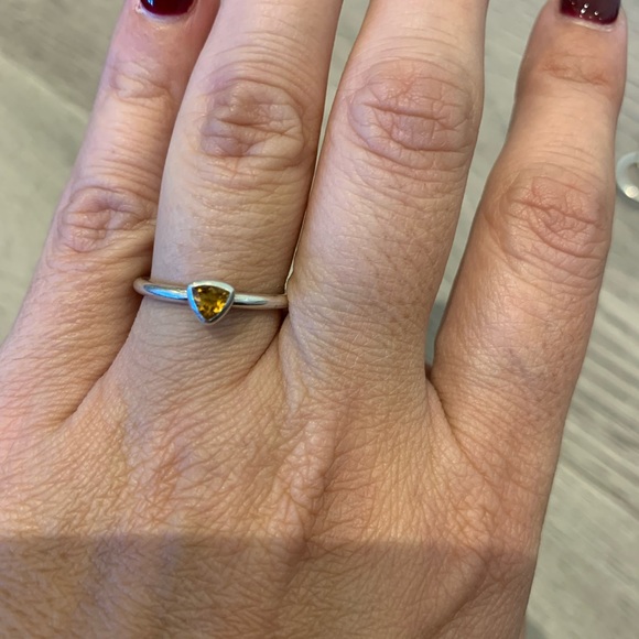 5 in 1 interchangeable sterling sliver and gems rings - Picture 6 of 8